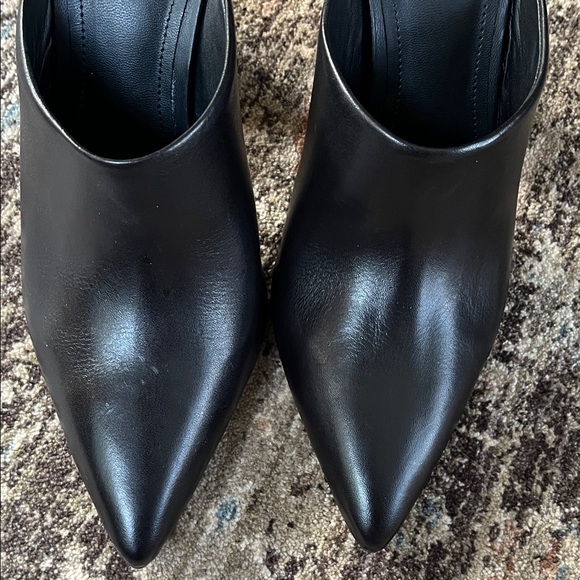 NWT Arezzo Women's Mules Black - Picture 8 of 9